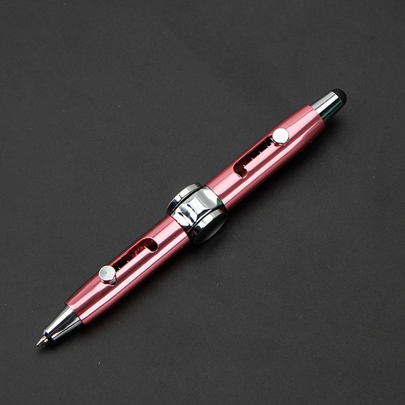 

3 in 1 Multi-Functional Hand Gyroscope Stylus Pen Capacitive Pen Stress Relief Metal Ballpoint Pens Writing Supplies Pencils