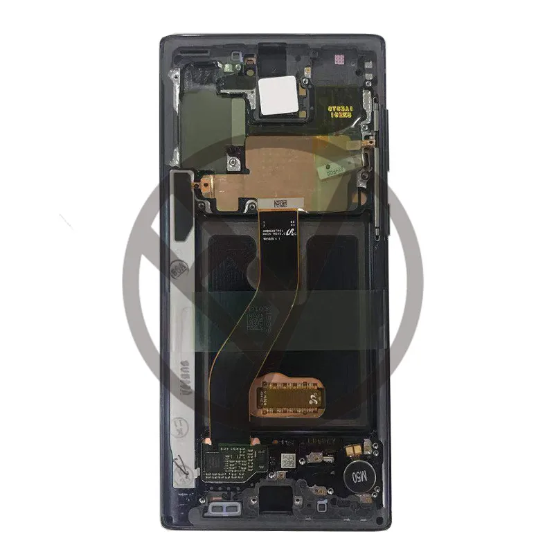 Для samsung Galaxy Note 10 lcd с рамкой дисплей сенсорный экран дигитайзер сборка для samsung note10 lcd N970F N9700 N970