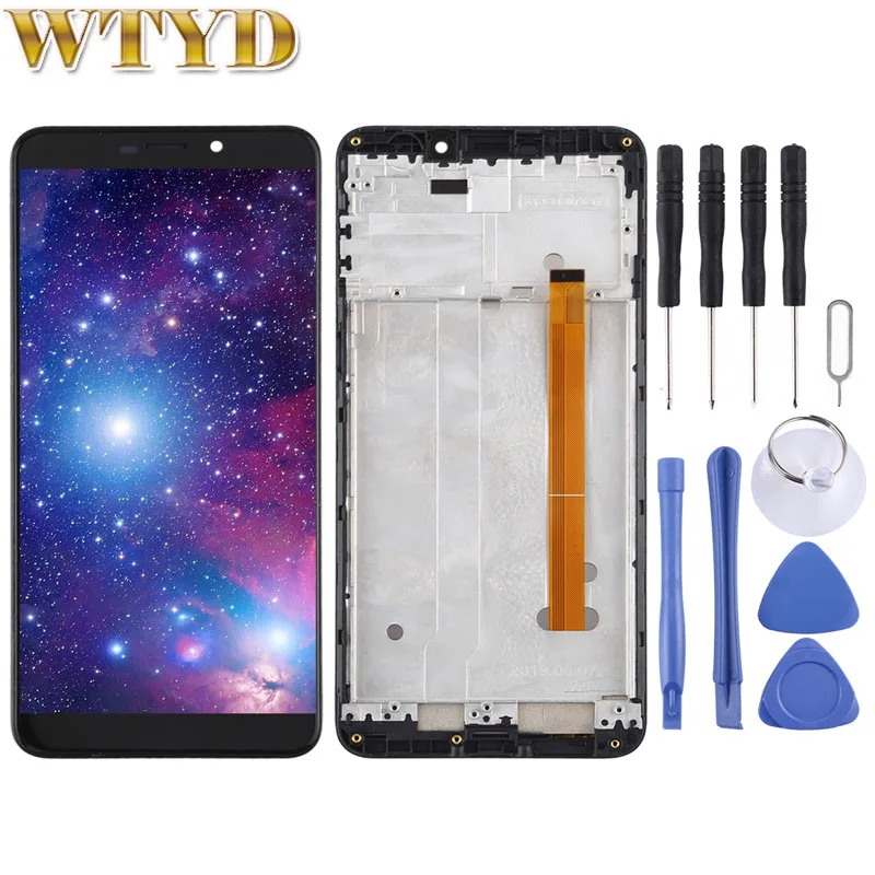 Оригинальный ЖК экран и дигитайзер полная сборка для Ulefone P6000 Plus запасная часть