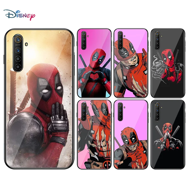 

Marvel Avengers Deadpool Super Hero For OPPO A93 A92 A73 A53S A52 A32 A31 A12E A1K Find X2 X3 Pro Lite Neo Soft Black Phone Case