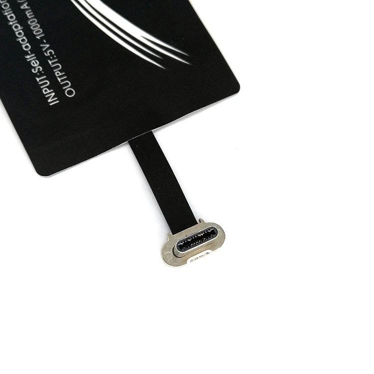 Новинка Qi беспроводной зарядный приемник Micro USB Тип C универсальное Быстрое