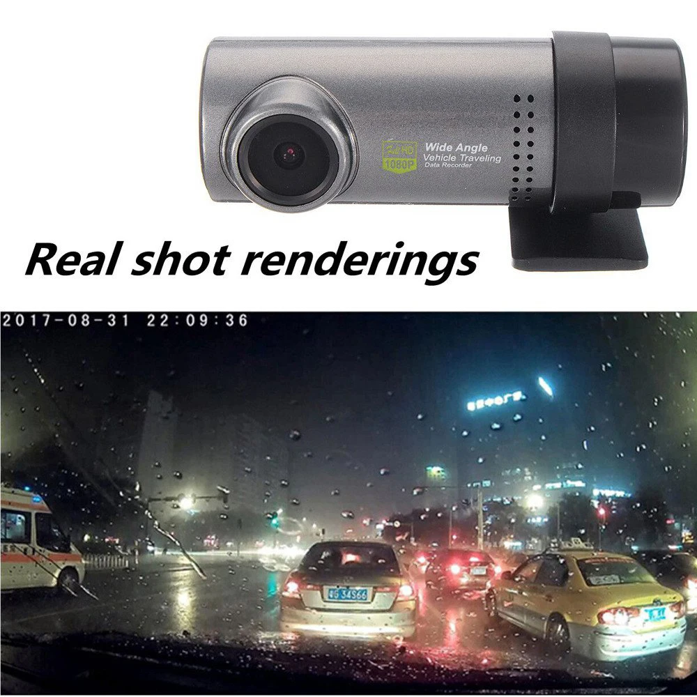 Автомобильный видеорегистратор Wi-Fi 360 градусов Full HD 720P Автомобильный видеорегистратор Цифровой видеорегистратор с микрофоном Автомобильная камера видеорегистратор DVRs