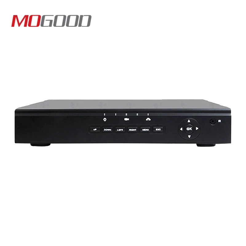 MoGood международная версия Система охранного видеонаблюдения PoE NVR с 8 портами для