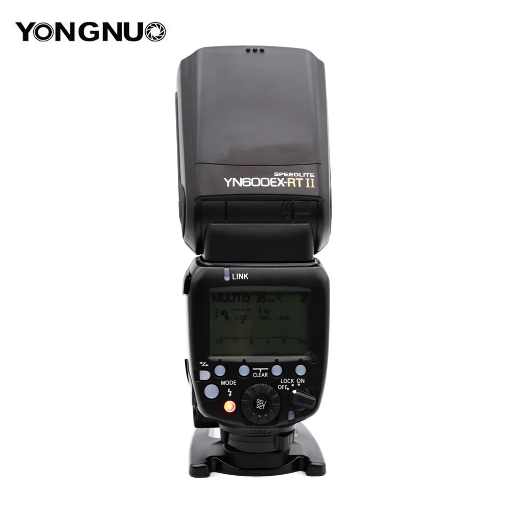 Беспроводная вспышка YONGNUO YN600EX RT II 2 4G HSS 1/8000s GN60 Master Flash Speedlite для камеры Canon 600EX