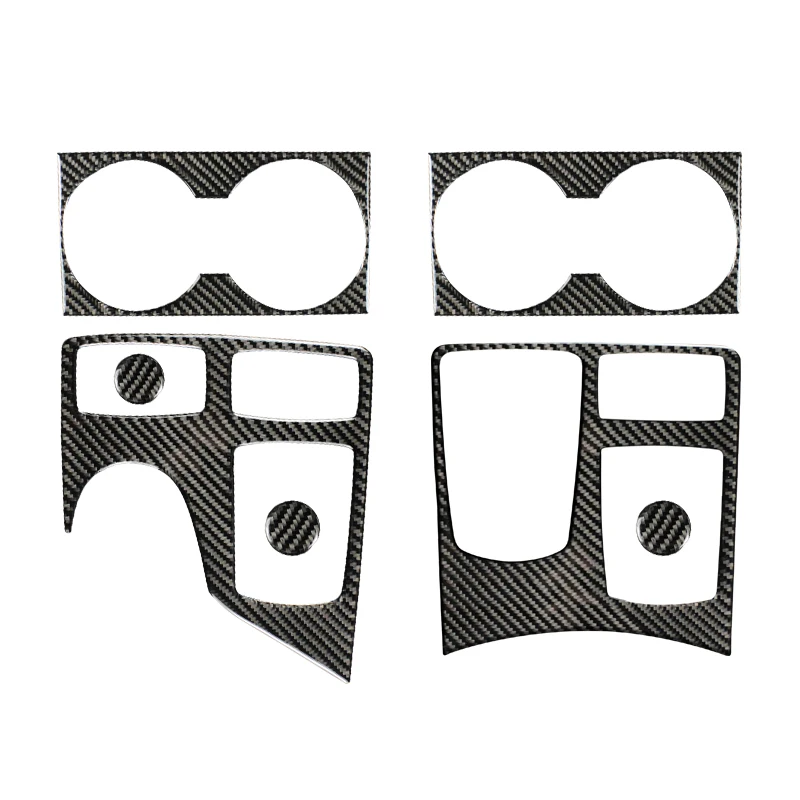 

Carbon Fiber Central Control Multimedia Plane Stickers Trim Covers LHD RHD Car Styling For Mercedes GLE GLS M Class interior