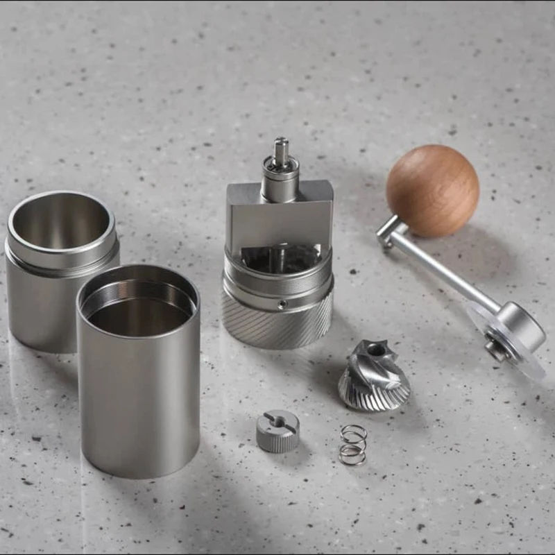 1Zpresso мини ручная кофемолка серии Q портативная кофейная мельница Простая