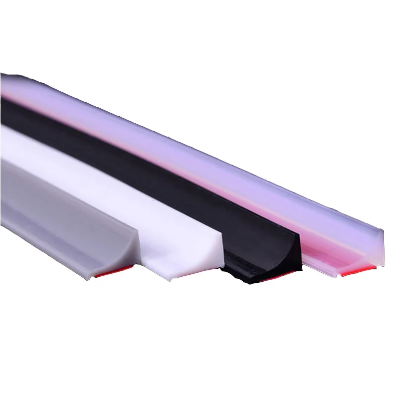 

Silicone Bathroom Water Stopper Bendable Bathroom Door Washing Machine Shower Threshold Water Shower Dam Barrier Strip
