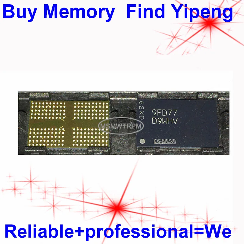 D9WHV MT53D1024M32D4DT-053 WT:D 200FBGA LPDDR4 3733 Мбит/с 4 Гб Мобильные Телефоны Планшеты ноутбуки DDR LPDDR память флэш-чип MT53D1024M