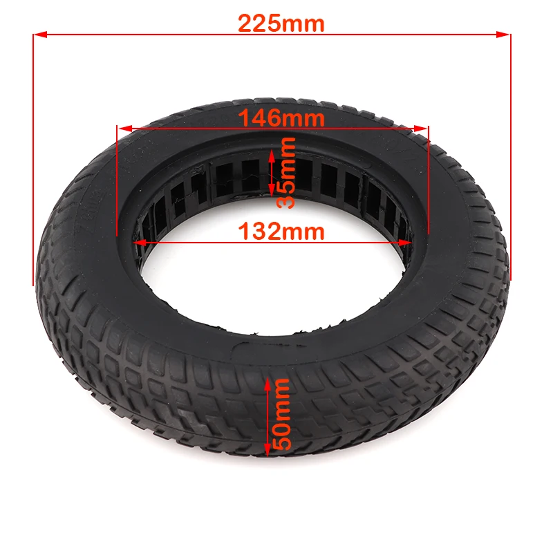 10 дюймовые шины для электрического скутера 10x 2/10x2 5 твердые резиновые