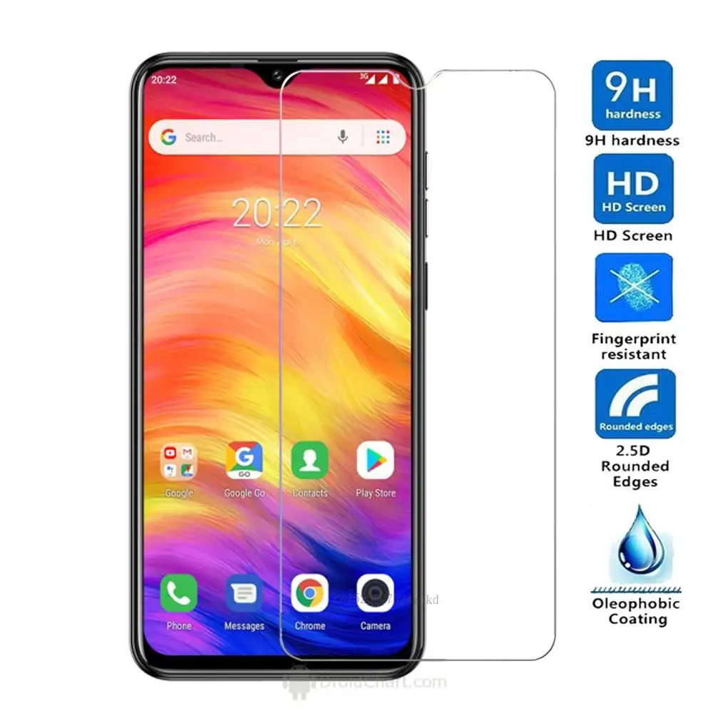 Для Ulefone note 7 7p закаленное стекло 9H 2.5D зеркальная Защита экрана для Power 6 S11