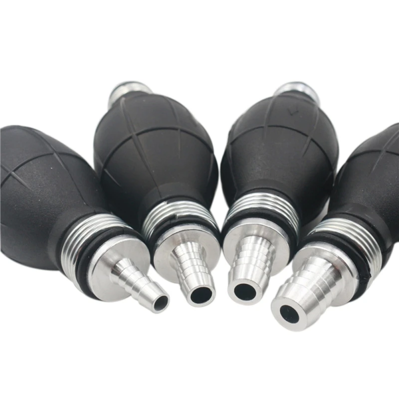 6/8/10/12 мм Резиновый &amp Алюминий сплав насос для подачи топлива линии ручной