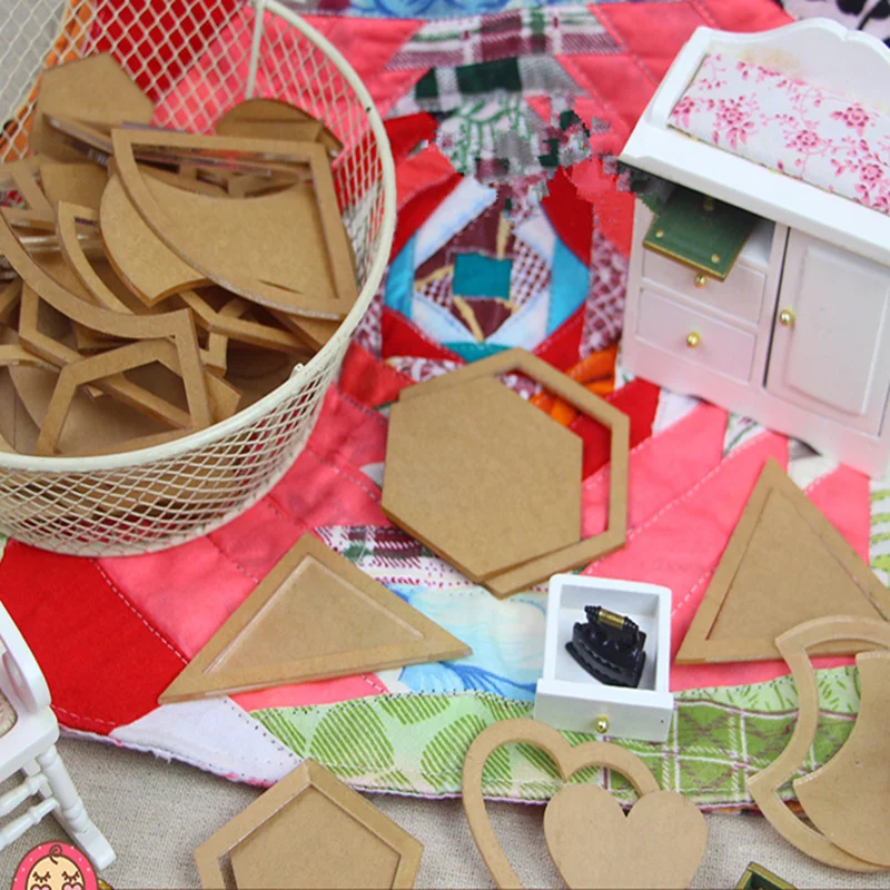 1 Набор = 50 шт высокого качества акриловые Смешанные Шаблоны пэчворк 54