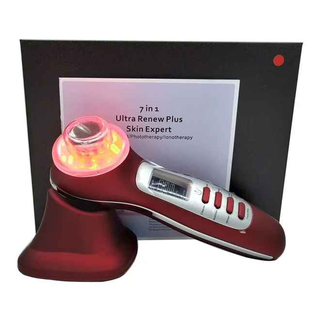 Гальванический ультразвуковой набор для фотонной терапии спа салона 3 МГц|machine