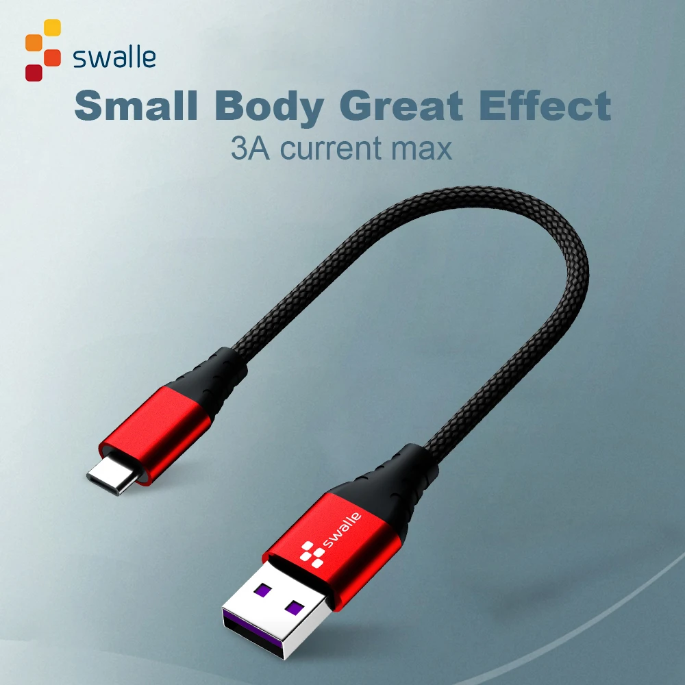 Swalle Micro usb type-C кабель для iPhone кабель освещения 0,2 м 1,2 м 3A провод для быстрого заряда type-C Магнитный кабель для зарядки телефона
