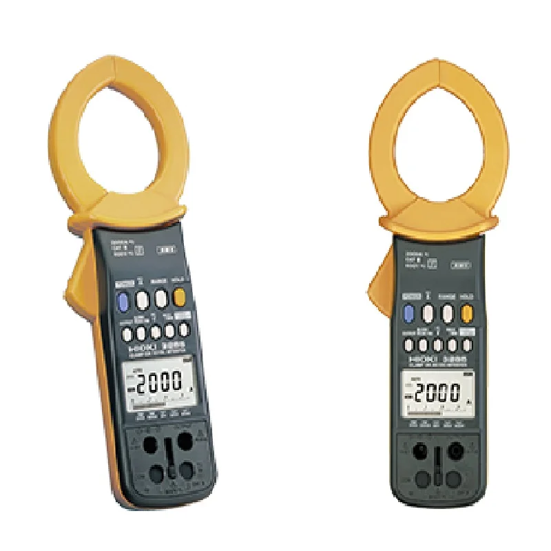 Hioki 3285 зажим на AC/DC Hitester 200A/2000A Тип RMS клещи с проверкой непрерывности и тестированием сопротивления или аналоговым выходом