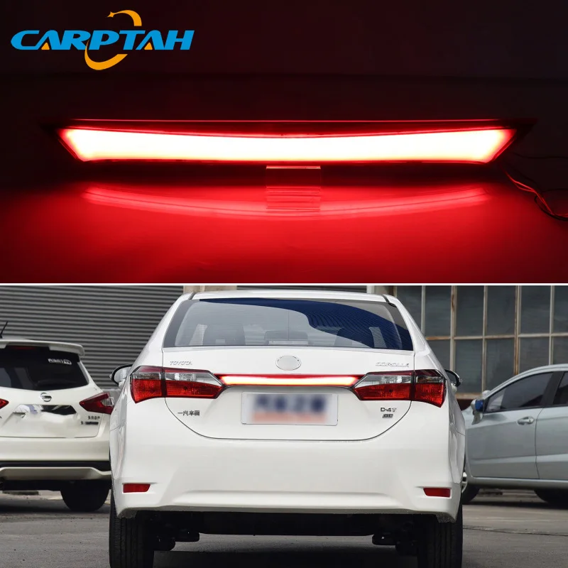 

Задний светодиодный фонарь, стоп-сигнал, сигнал поворота 2014 для автомобилей Toyota Corolla 2018-светодиодный задний противотуманный фонарь указате...