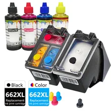 662XL Deskjet 3545 4510 4515 4516 4518 3545 4510 4515 4516 4518 Printer Ink Cartridge Replacement for HP Inkjet 662 XL