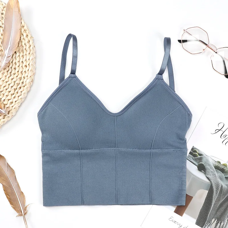 Женский бюстгальтер u образной формы спортивный для фитнеса модный уличный