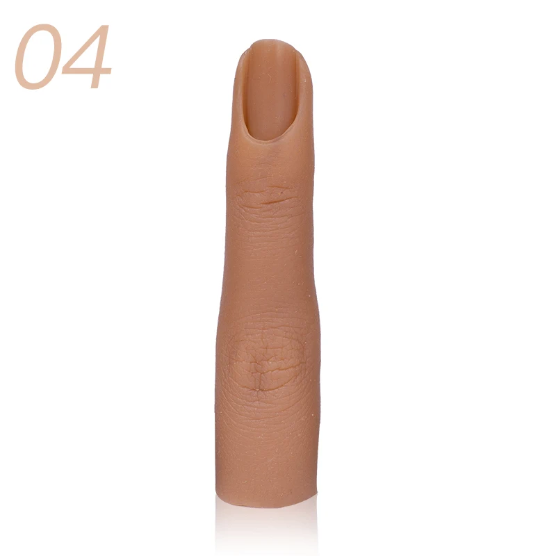 Искусство ногтей тренировочная ручка Искусственный палец рандомный Маникюр