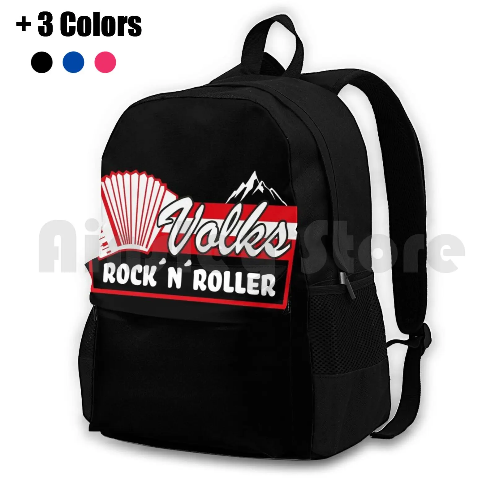 Volks Rock'n'roller-диапазон Fanshirt наружный походный рюкзак для верховой езды