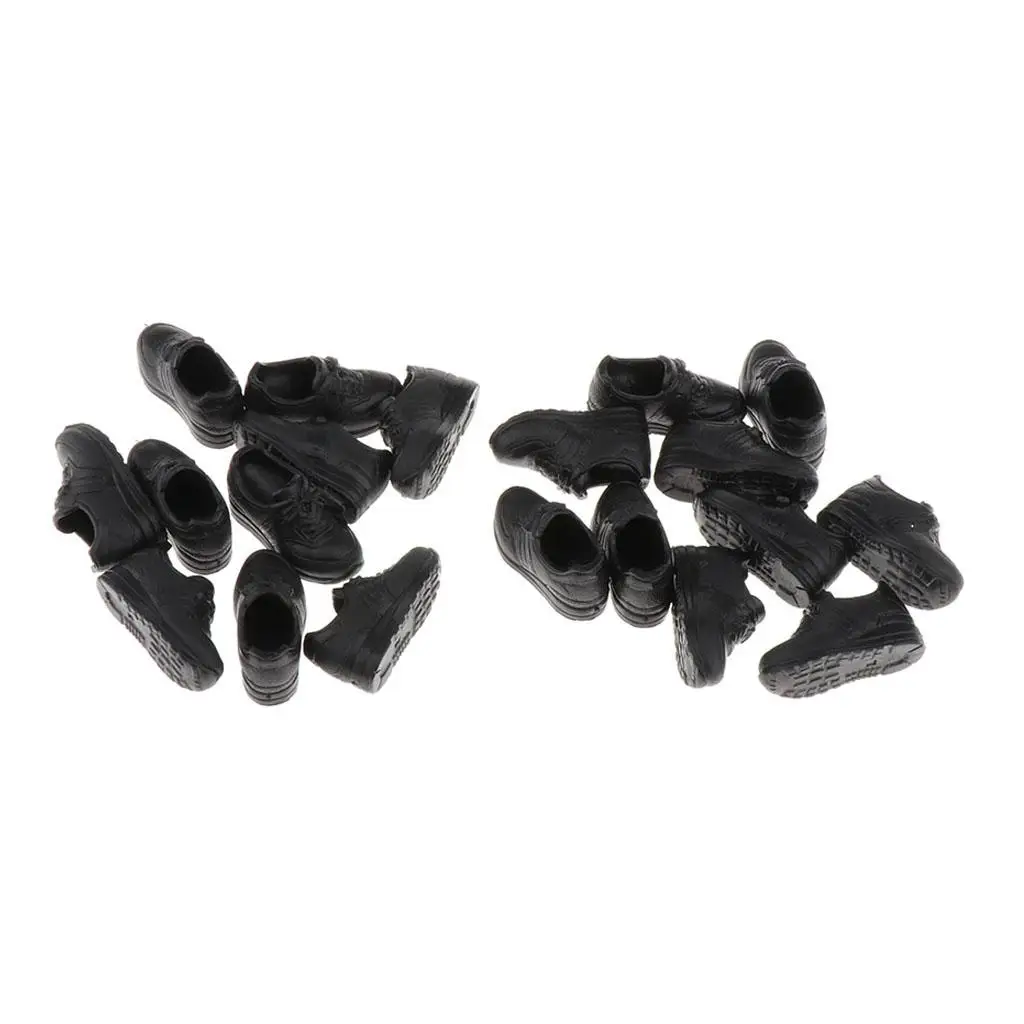 

10 Pairs of Doll Shoes Shoes Sneakers For for 1/6 BJD, Blythe, Licca
