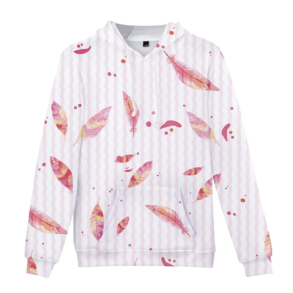 Толстовка CHAMSGEND толстовки женские свитшоты harajuku топ kpop 2019 с принтом листьев