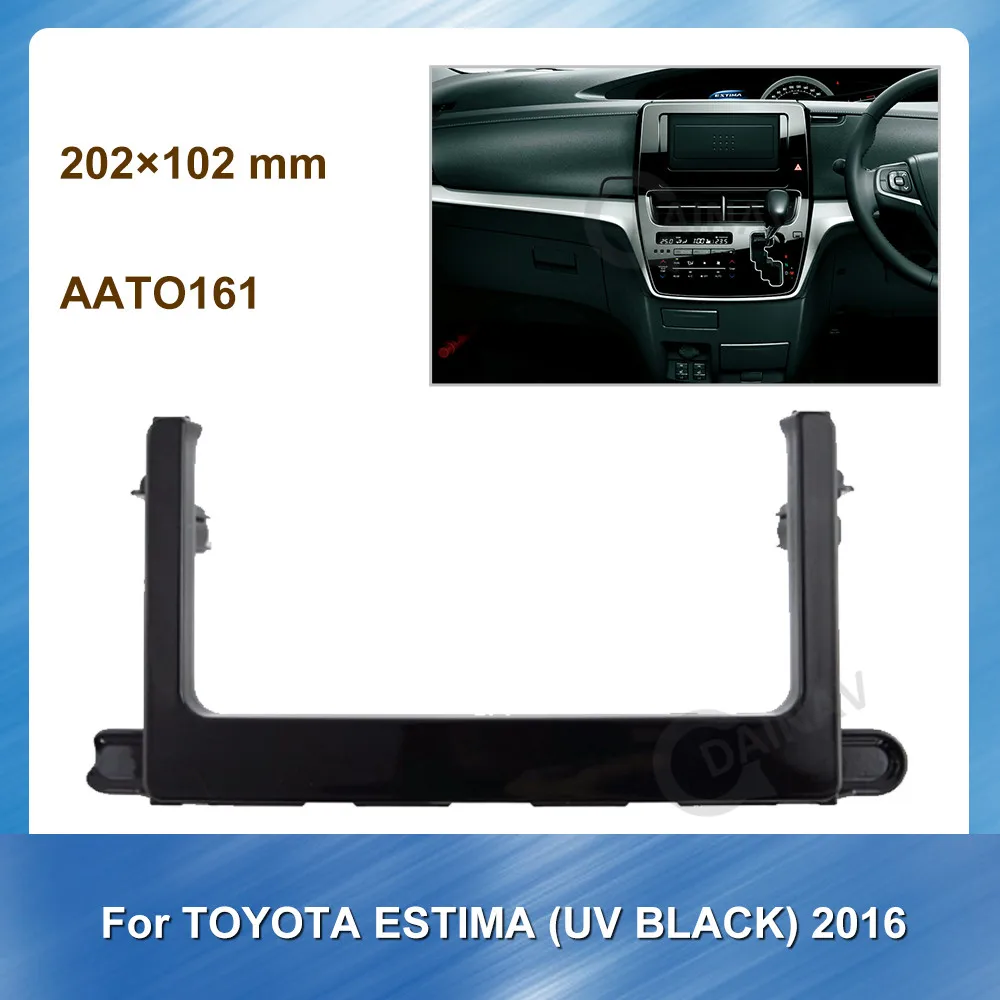 Автомобильная радиоустановка Fascia Для TOYOTA ESTIMA UV Black 2016 автомобильный комплект