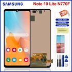 Экран Amoled для Samsung Galaxy Note 10 Lite, ЖК-дисплей, сенсорный экран, дигитайзер, Запчасти для Samsung Note10 Lite N770