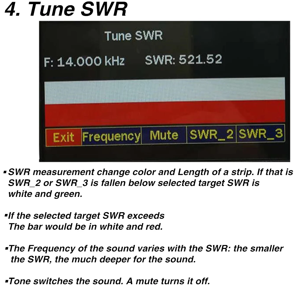 Мини-анализатор антенны MINI1300 жк-экран 4 3 дюйма диапазон частот 1300-0 1 мгц