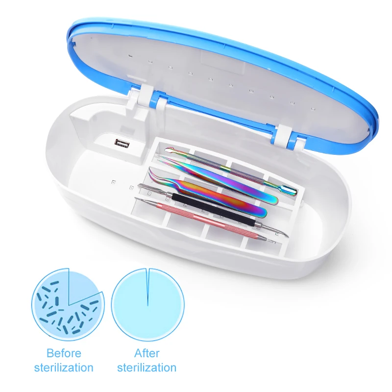 Инструменты для ногтей стерилизатор дезинфекции пинцет маникюра