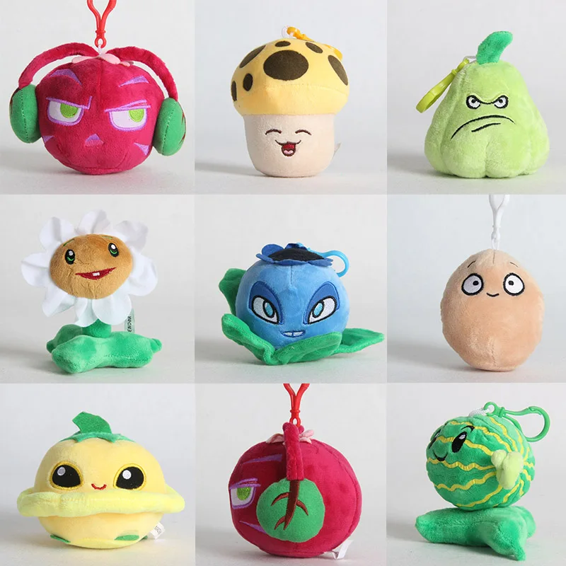 Растения против Зомби Плюшевые Мультяшные милые игрушки подвеска с плодами