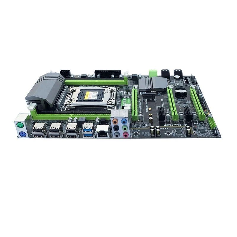 X79 Turbo Motherboard LGA2011 ATX Combos E5 2650 C2 2Pcs x 8GB 1600Mhz PC3 12800R PCI-E NVME M.2 SSD USB3.0 | Компьютеры и офис