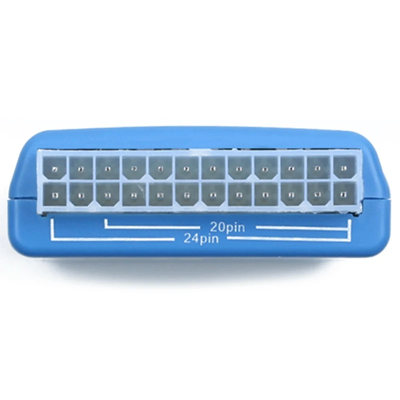 Тестер компьютерного блока питания с цифровым ЖК-дисплеем тестер ATX для