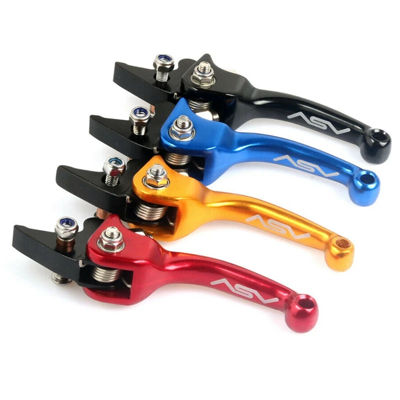 7/8 Inch/22Mm ASV F3 Series Clutch Brake Folding Lever Fit Motorcycle ATV Dirt Bike Red | Автомобили и мотоциклы