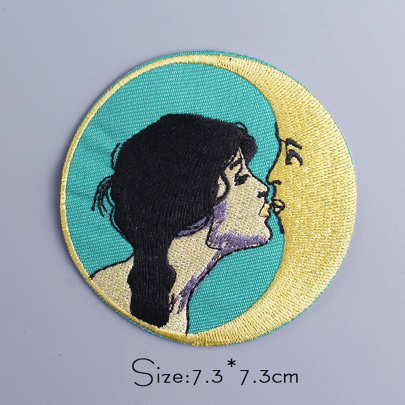 

Shark Badge Patch Punk Embroidered Patches For Clothing Sewing Applique Skeleton Patch Iron On Patches On Clothes Stripe Jacket