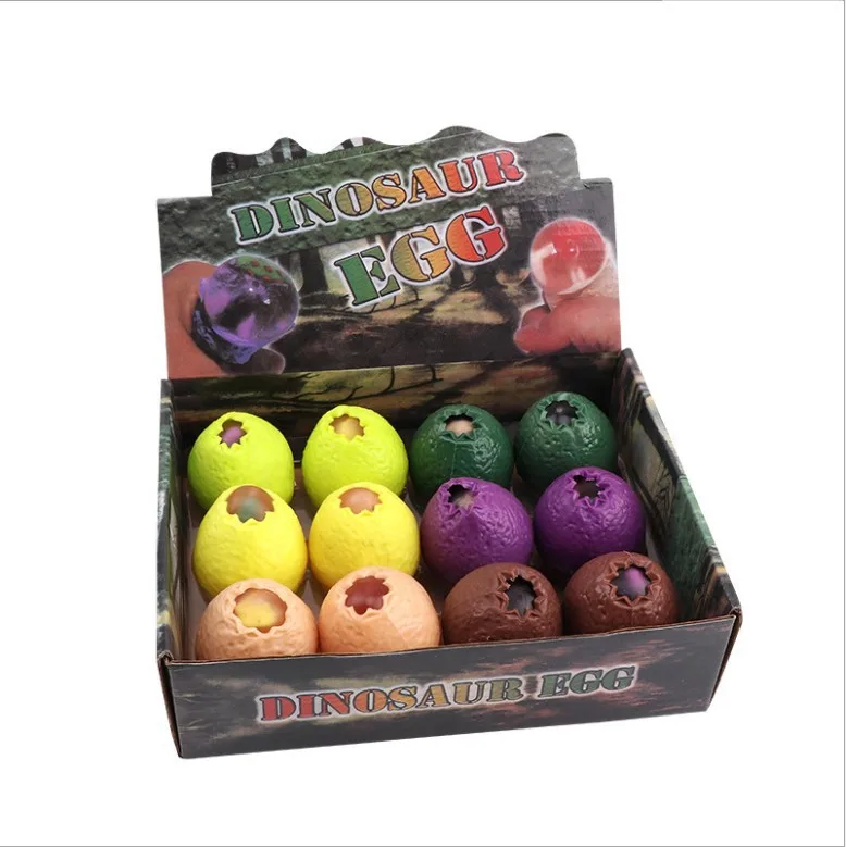 

1Pcs Funny Gadgets Novelty Antistress Squeeze Dinosaur Eggs Laying Egg Toys Keychain Suprise Squishy Adults Toys for Halloween
