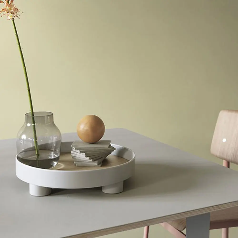

1PC Multifunctional Storage Plate Simple Storage Tray Desktop Fruit Tray (White)