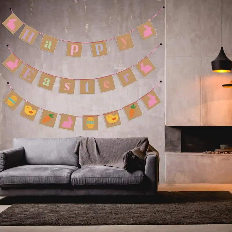 DIY Фото Рамки Счастливый Кролик Пасхальные яйца фотография Реквизит Наборы