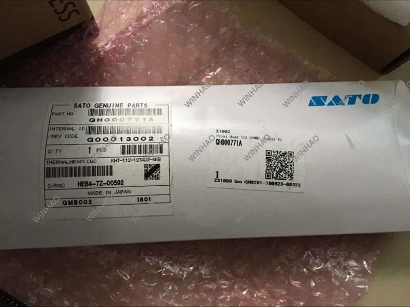 new original sato CL412e print head 300dpi thermal GH000771A barcode printhead | Printer Parts
