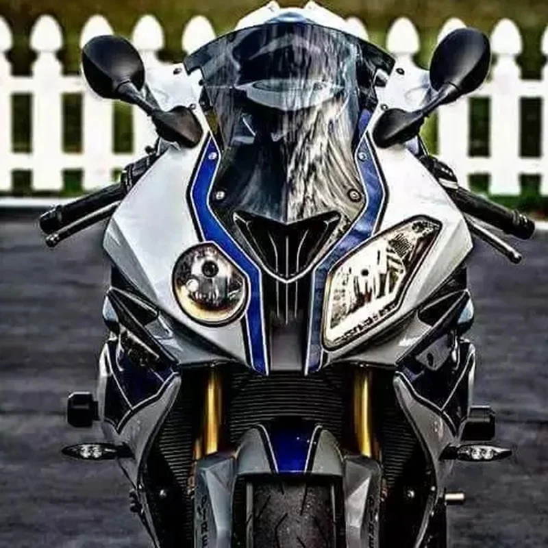 

Motorcycle Aerodynamic Wing Kit Fixed Winglet Fairing Wing for BMW S1000RR 2015-2018 HP4