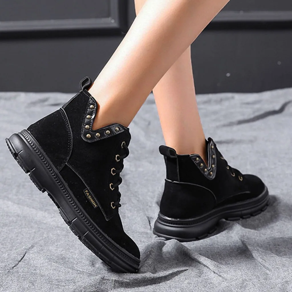 Модные теплые зимние сапоги коллекция 2019 года на каблуке Новое поступление