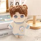 Комплект одежды для куклы Kpop Star Doll, 20 см, Детская плюшевая одежда для скалолазания, Плюшевые аксессуары, костюм, хлопковый плюшевый Плюшевый комбинезон
