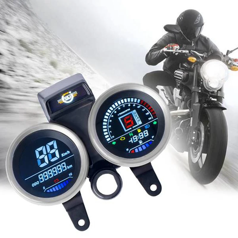 Мотоциклетный инструмент в сборе для Suzuki GN125 GN150 цифровой метр Спидометр Одометр