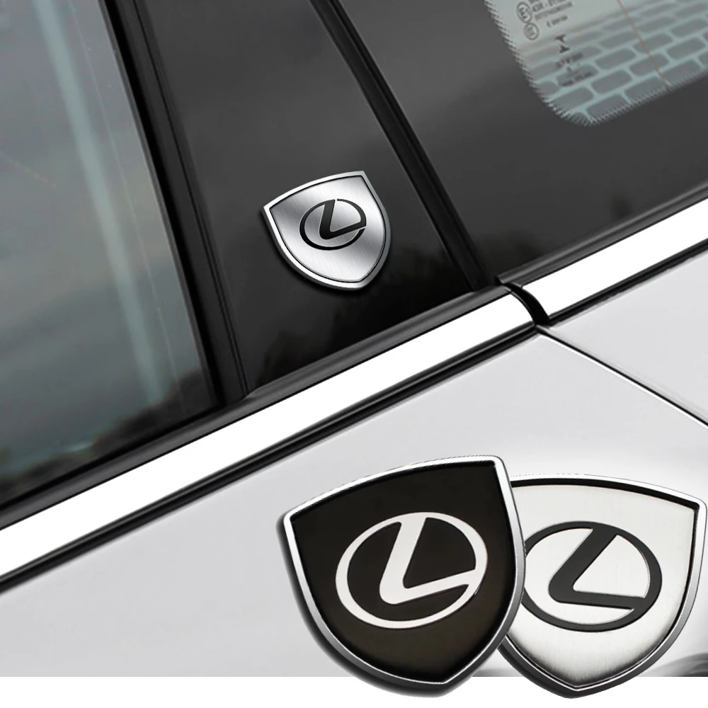 

Car Styling Decor Door Trunk Decal Emblem Badge Metal Window Sticker For Lexus ES300 RX330 RX300 GS300 IS250 IS200 CT200h NX RX