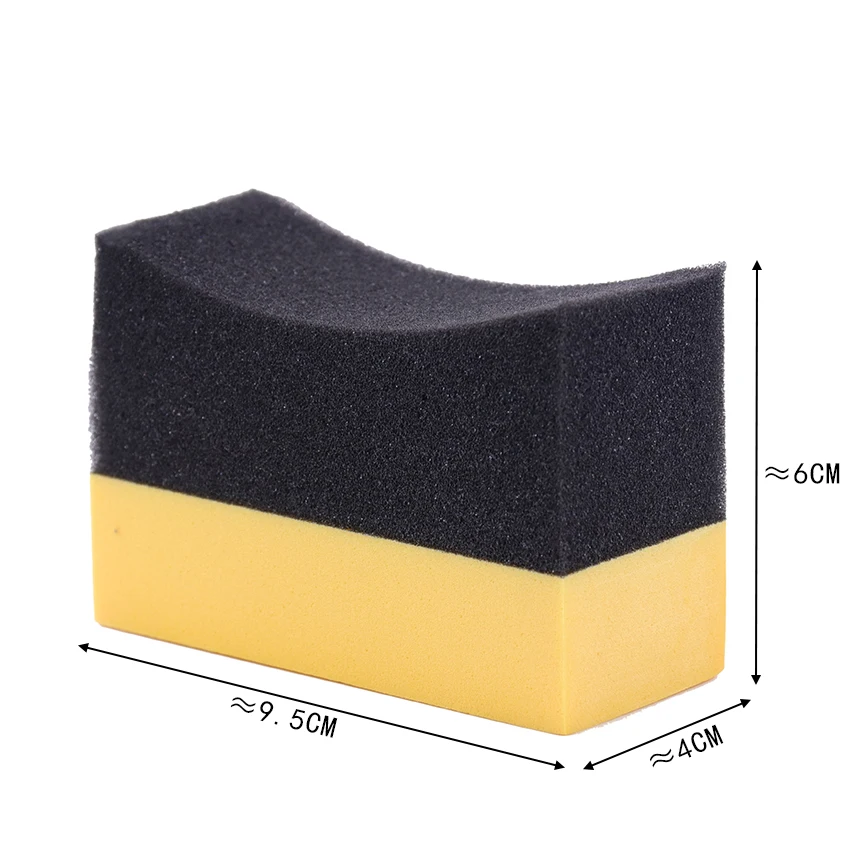 1 шт. PE воском губки многофункциональный инструмент для очистки угловой протрите