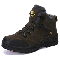 men women high top hiking shoes durable waterproof anti slip outdoor climbing trekking shoes wear resistant men hunting boots