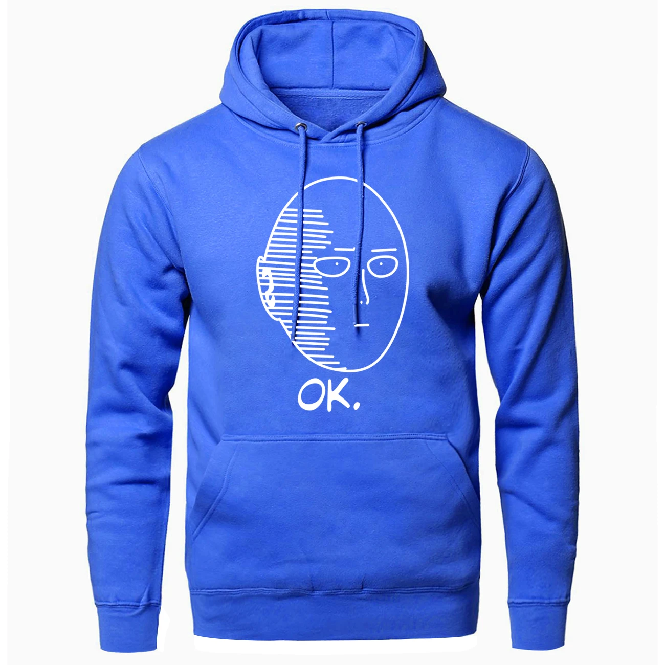 

Мужская толстовка с капюшоном One Punch, сезон весна-осень 2020, Свитшот в стиле хип-хоп, трендовый топ с принтом, Мужская модная теплая одежда с мультяшным аниме