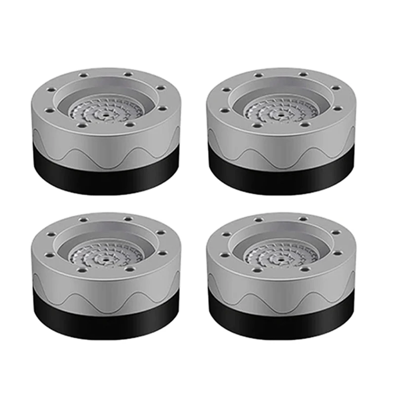 

4 Pieces Washing Machine Foot Pads for Anti-vibration and Anti-Walk Anti Slip Pad for Washing Machine Dryer