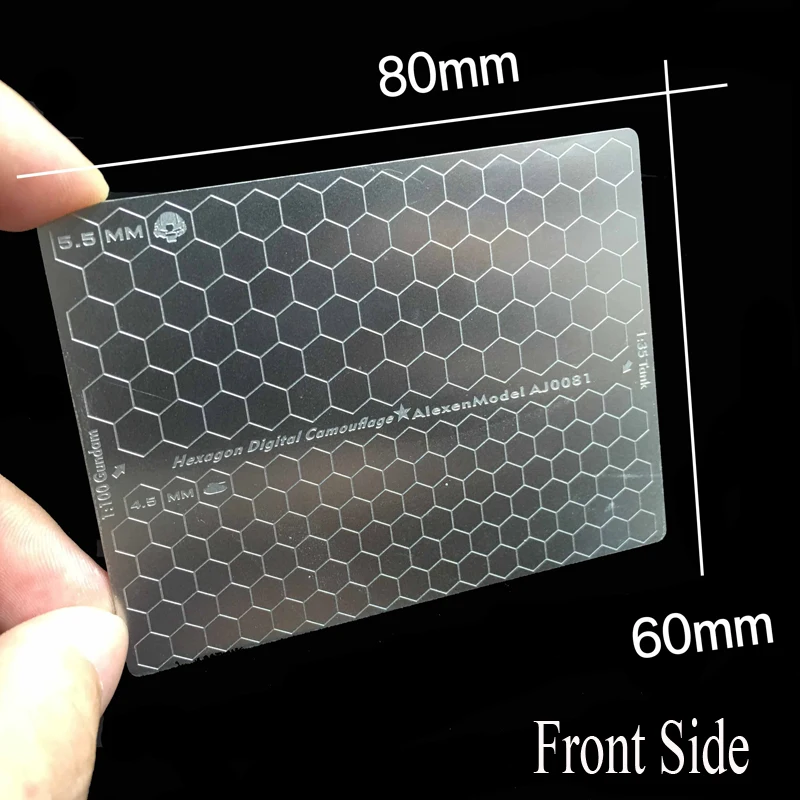 Шестиугольная цифровая камуфляжная трафаретная лента 4 в 1 разделочная прокладка