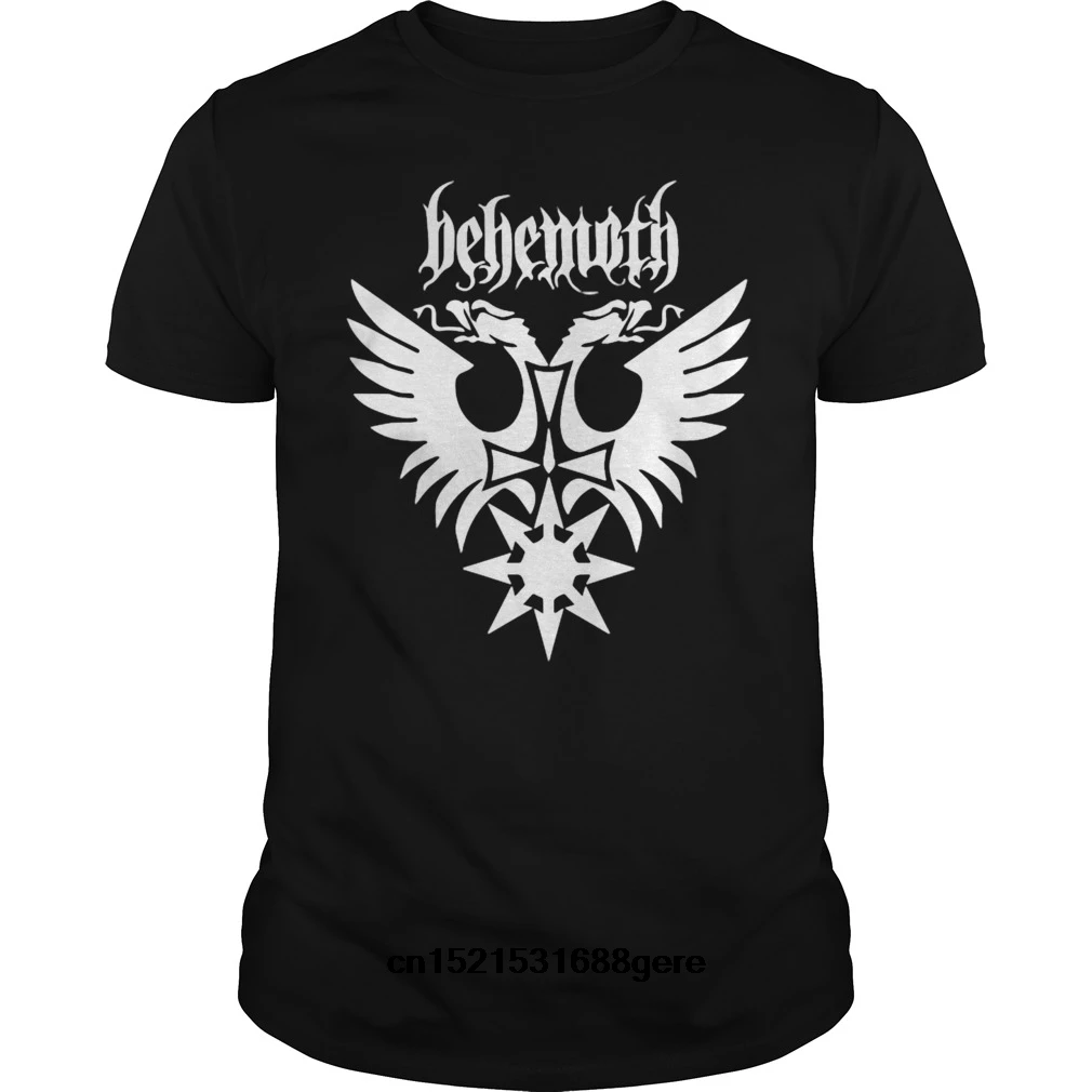 Забавная футболка с логотипом Behemoth Band Мужская футболка|Мужские футболки| |